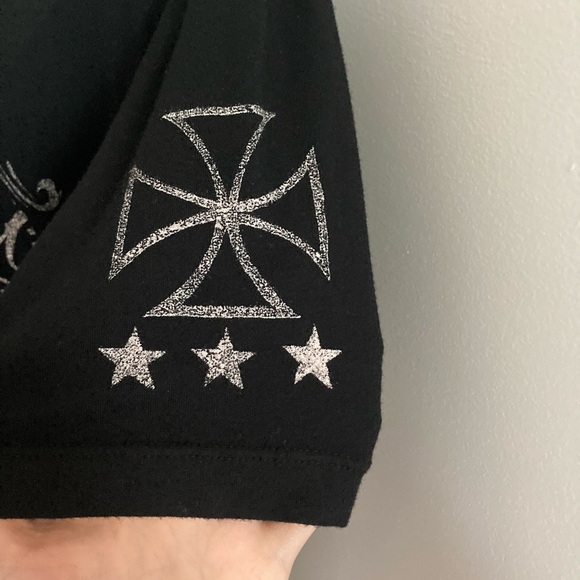 Black Archaic Affliction Junior’s Tee - Picture 7 of 7